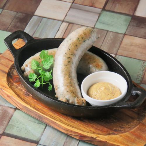 Herb-scented extra-thick sausage