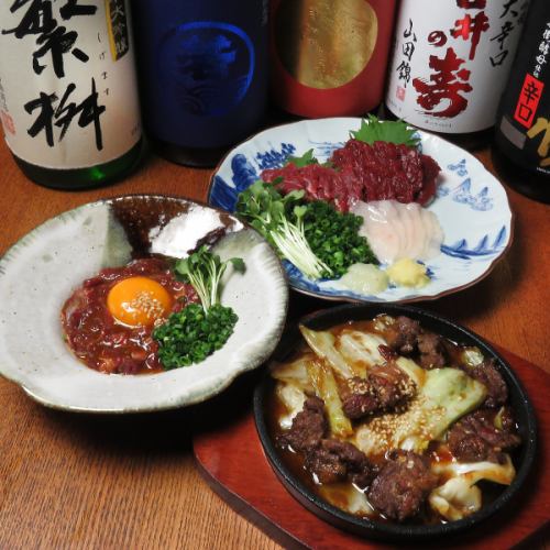 店主自慢の創作料理