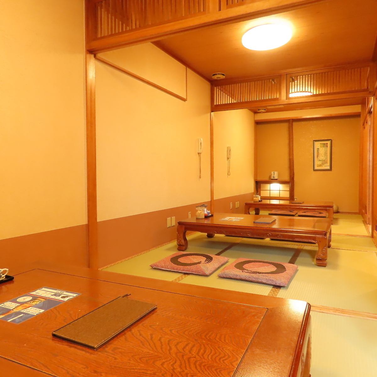 小規模の団体様から大人数の宴会・会席まで幅広く対応