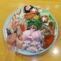 鍋コース(通し・差身・焼物・揚げ物・茶碗蒸し・酢の物・寿司)