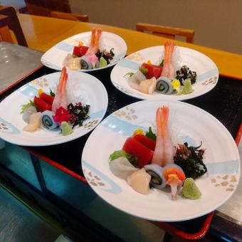 【飲み放題90分付】宴会おすすめコース 全6品5500円(税込) ※+500円(税込)で120分に延長可能