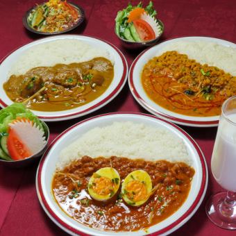 curry rice set