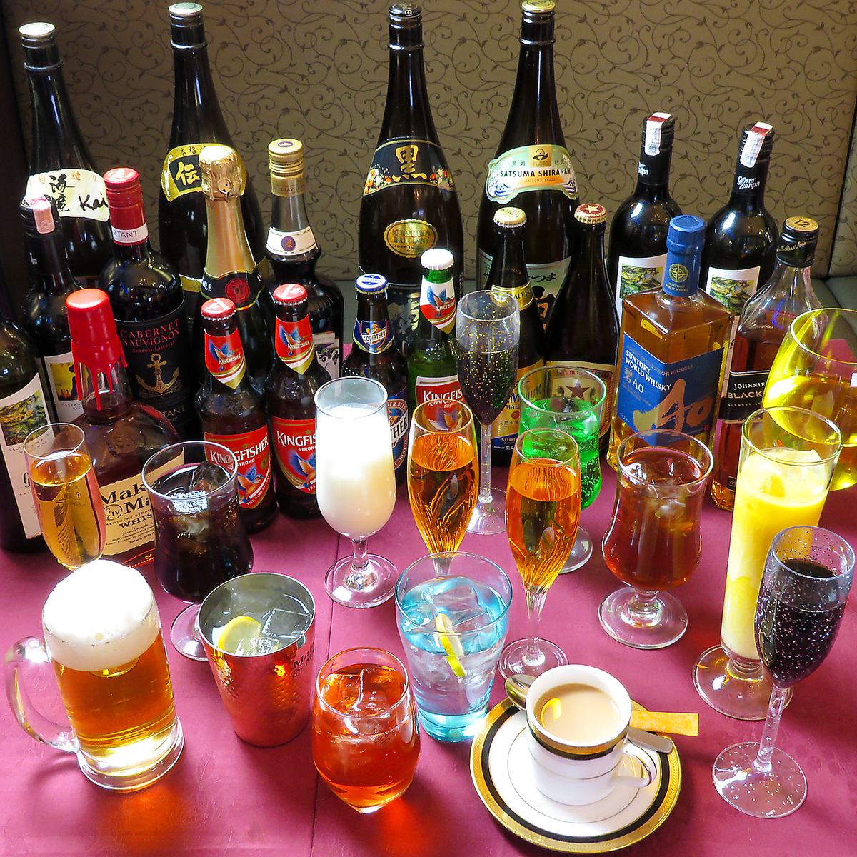 ハッピーアワーも有り！お昼からお酒も飲めちゃいます！