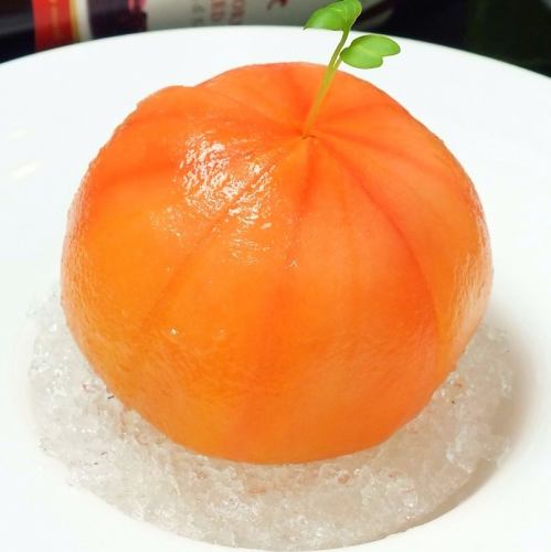 Peach-like tomato
