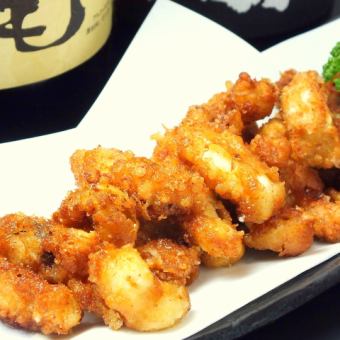 Deep-fried octopus