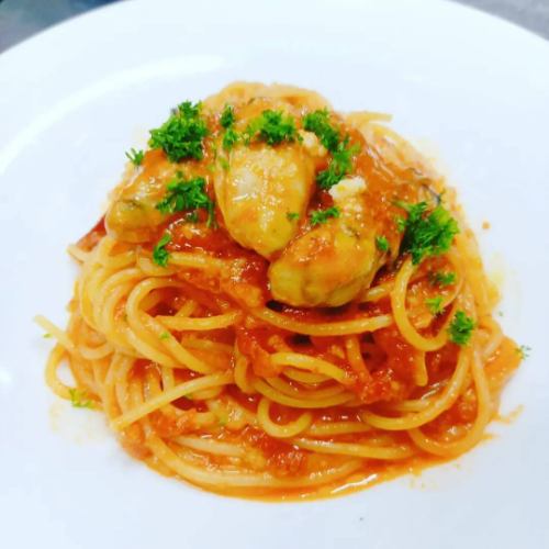 Tomato Pasta with Salsiccia and Zucchini