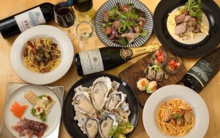 [Standard Course] Includes 2 hours of all-you-can-drink! 6 dishes total for 5,500 yen (tax included)