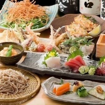 日本酒飲み放題コース 【全7品 6800円(税込)】