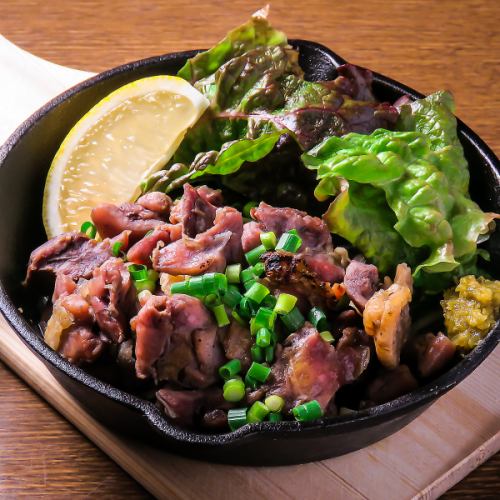 親鳥もも炭火焼き