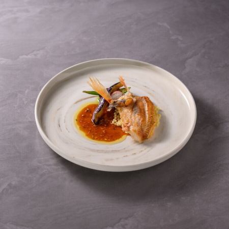 【ランチ】コースBright（会食などのお食事会や記念日に！肉と魚のWメイン　全6皿）