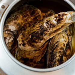 【名物】牡蠣のやかん焼き500g