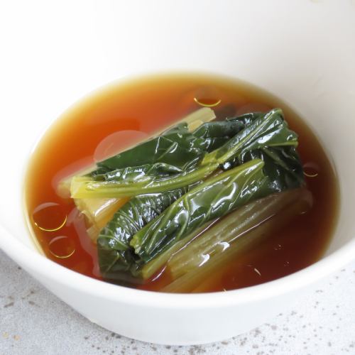 小松菜のカラスミおひたし