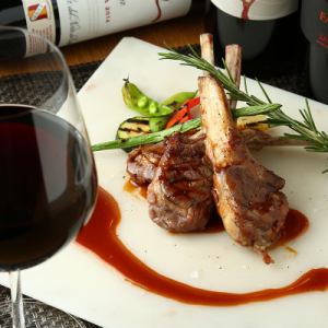 Fragrantly grilled lamb and seasonal vegetables in a slow-simmered Madeira sauce