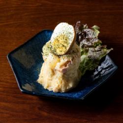 燻製卵のほくほくポテトサラダ