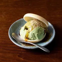 抹茶最中アイス