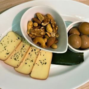 Assortment of 3 Kinds of Smoked Food