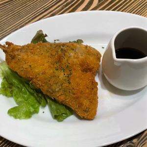 deep-fried horse mackerel