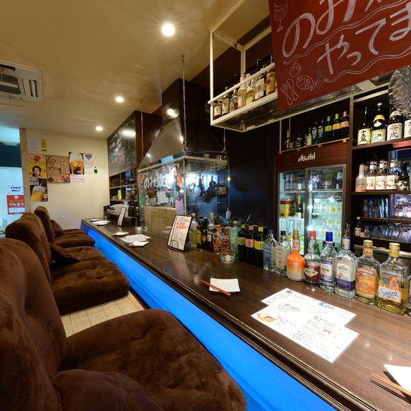 The relaxing digging counter seats are perfect for dating or when you want to relax with a drink together! It is also recommended for male customers ♪ Please leave special scenes such as [birthday] and [anniversary] to [Izakaya Part 2] ★