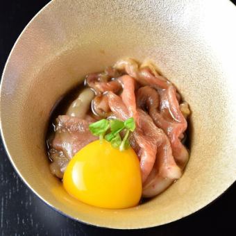 特選石垣牛サーロインの一枚すき焼き
