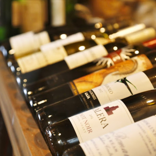 We have a wine cellar to ensure the quality of our wide selection of wines.