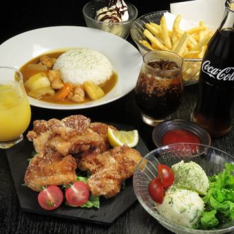 『ご家族利用大歓迎！』お子様宴会コース　2時間ソフトドリンク飲み放題付き￥1,750
