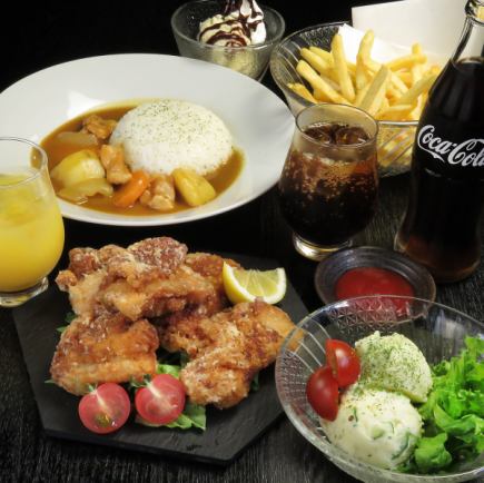 "Families are welcome!" Children's party course with 2 hours of unlimited soft drinks: ¥1,750