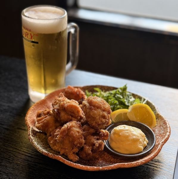 唐揚げ食べ放題開催！45分L.Oで500円！当店でも評判の唐揚げをおなか一杯ご堪能ください！※17時まで限定