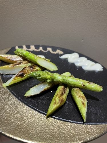 Grilled Thick Asparagus