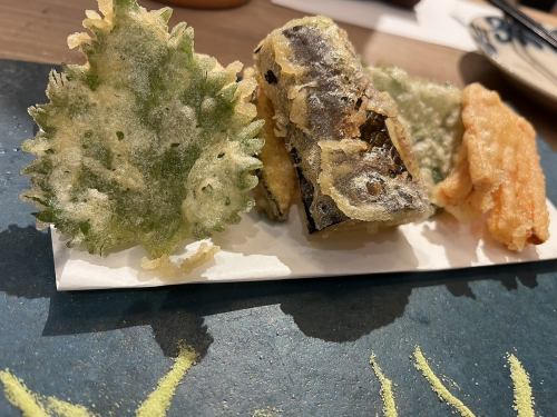 Omakase vegetable tempura