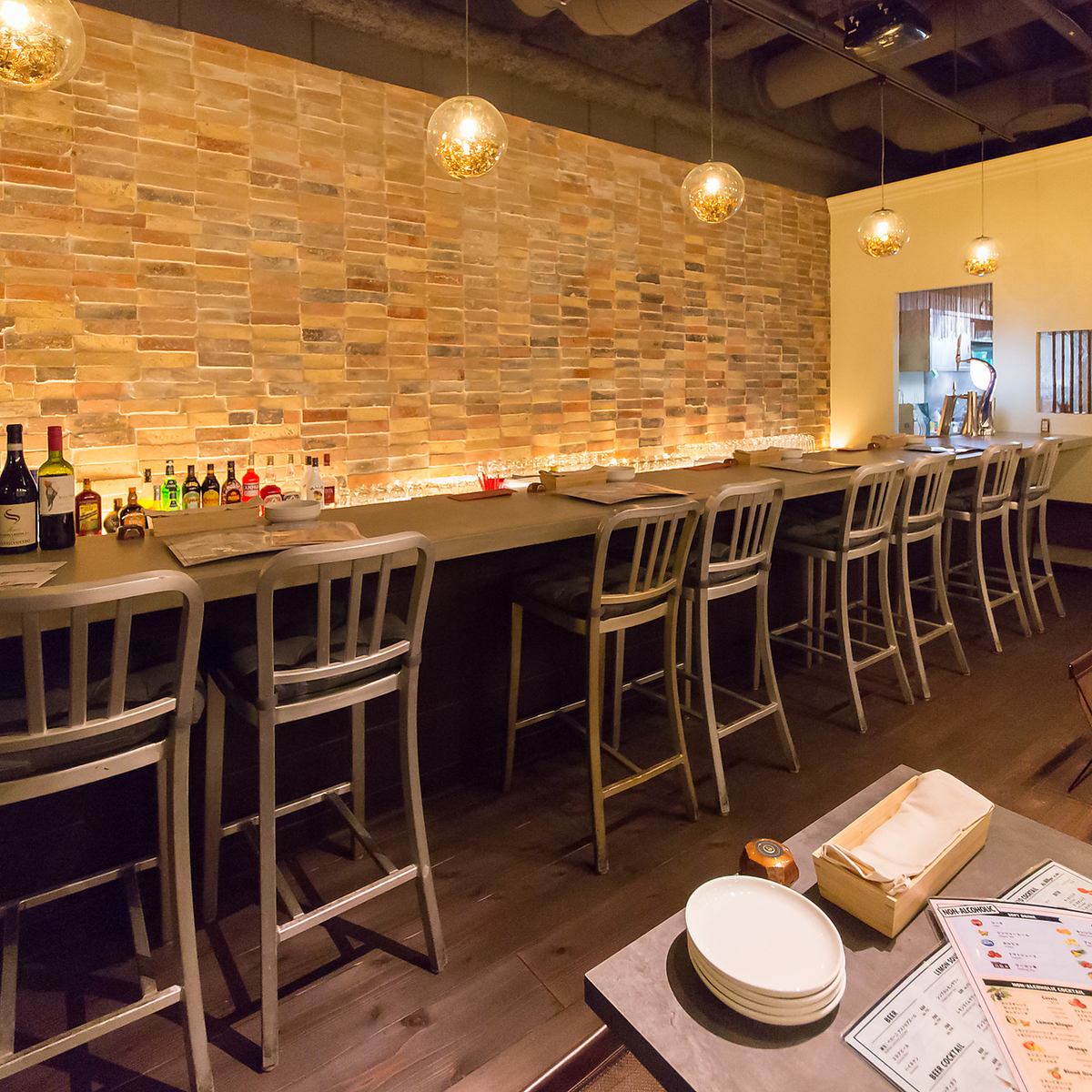 北欧デザイン&大人カジュアルな内装は特別な時間を演出します。