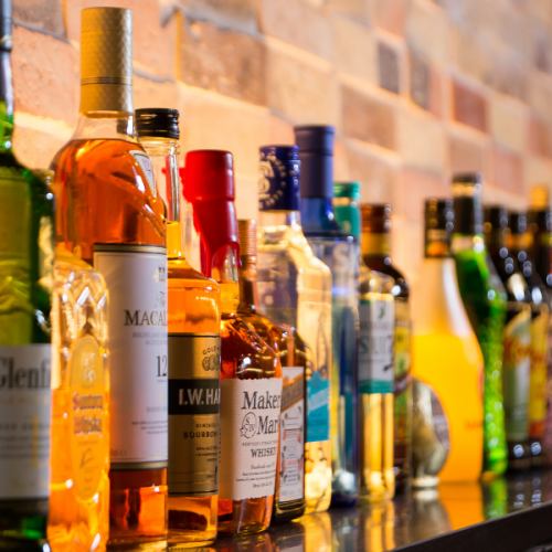 130種のドリンクが勢ぞろい！選べる楽しさの極み◎