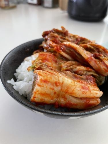 手作りキムチをご堪能◎