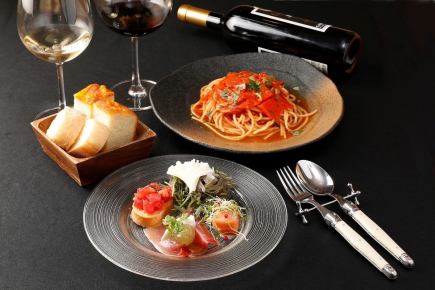 ◇チーズ自慢のイタリアンランチコース ◇ 【平日限定】全6品 飲み放題90分付き 2750円