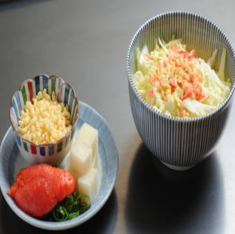 明太もちチーズもんじゃ