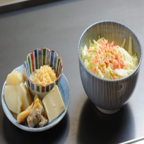 豊富なラインナップを誇るくらや自慢のもんじゃ焼き◎