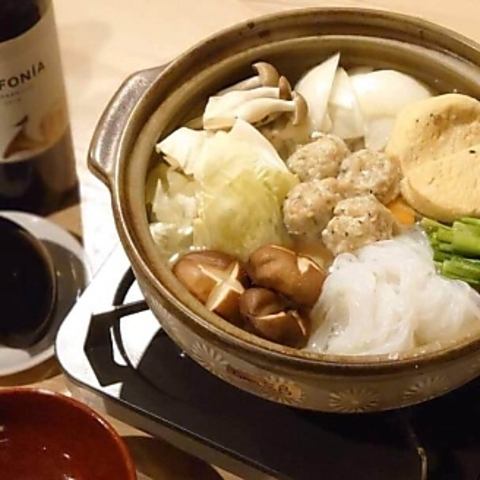 【人気ちゃんこ鍋コース】熟成ラム3種+ちゃんこ鍋+珍味含む9品