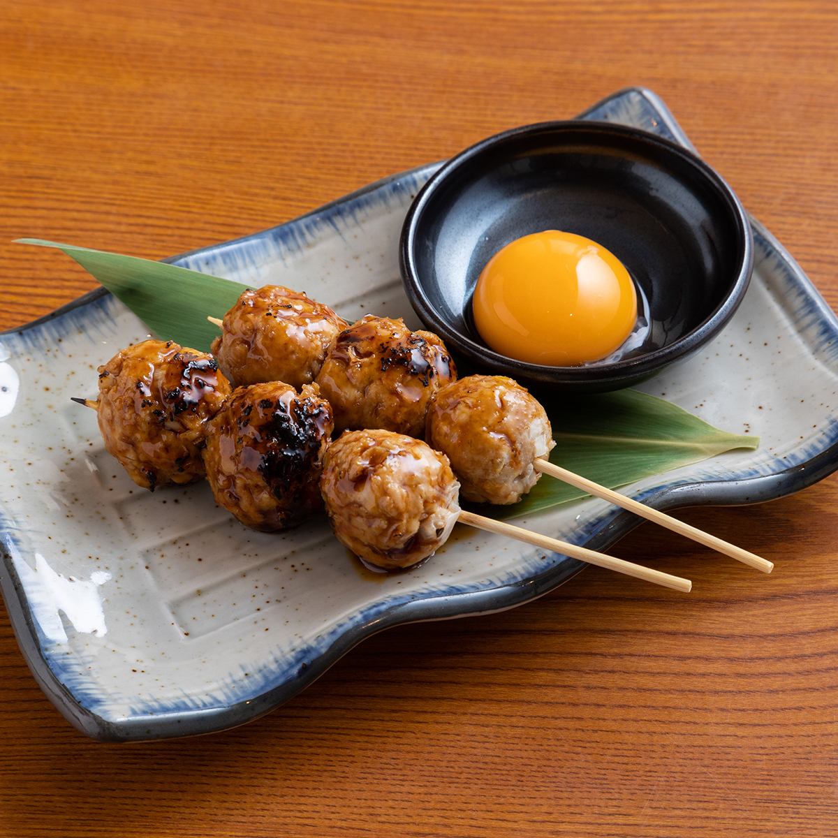 Our proud tsukune skewers are great value for money and come in a wide variety!