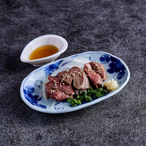 低温調理レバ刺し
