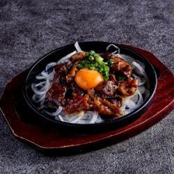 鶏ホルモン焼き