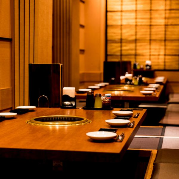 Recommended digging seats for banquets and entertainment! This space can be reserved for up to 20 people.Even if you use it with a large number of people, you can enjoy it together ♪ If you are thinking of having a banquet while eating yakiniku in Shin-Urayasu, please feel free to contact us!