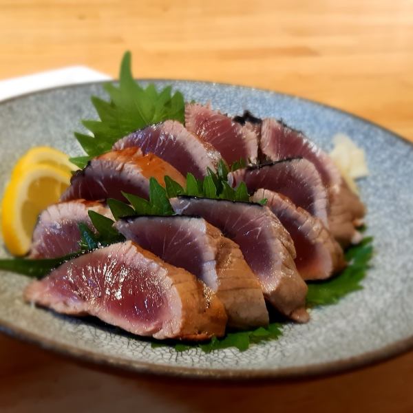 Seared bonito (medium)