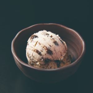 牛脂入りチョコチップアイス