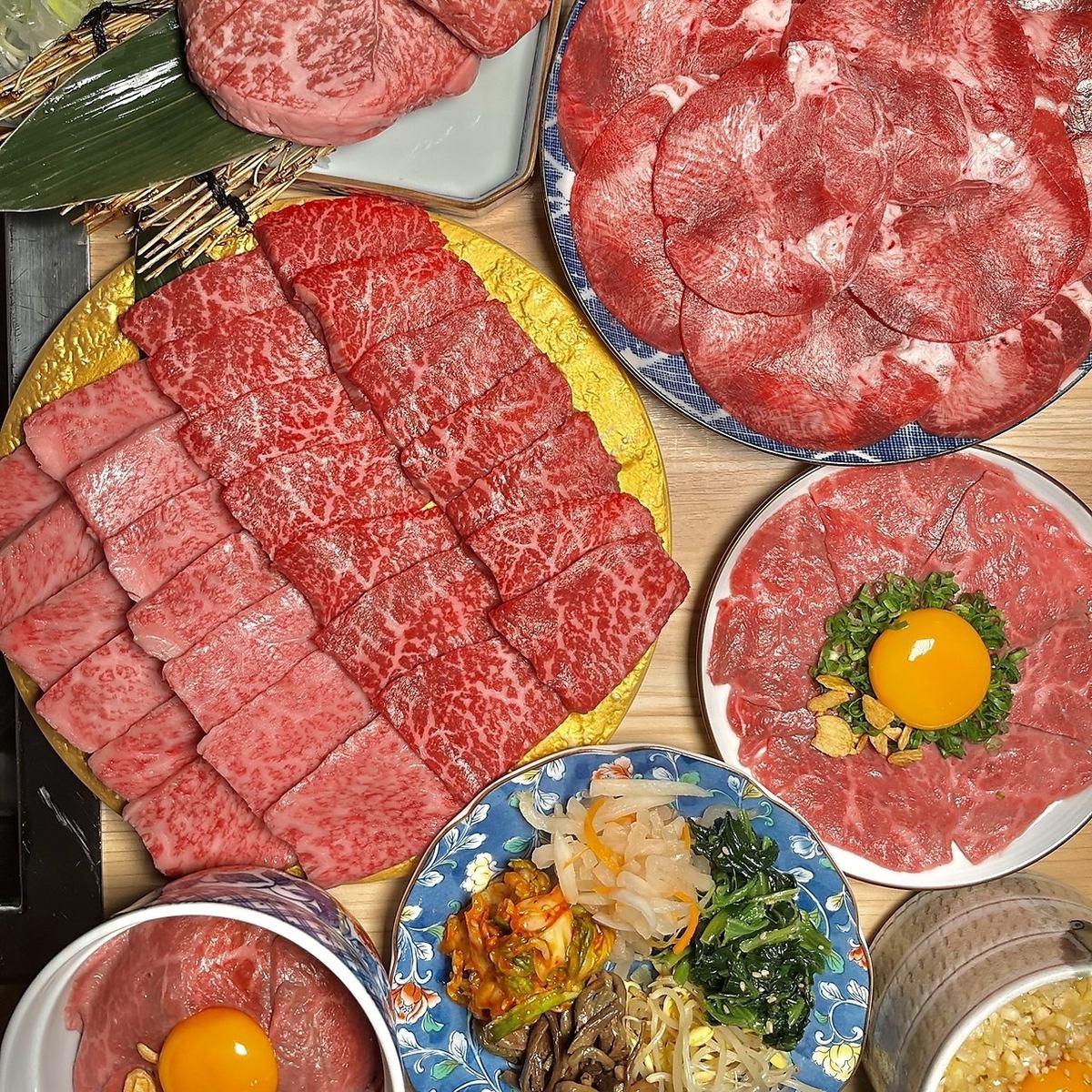 良質なブランド牛である「近江牛」を余すことなく使用。