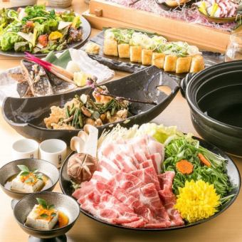 【2時間飲み放題付】土日祝日限定コース【全7品/5000円→4000円】