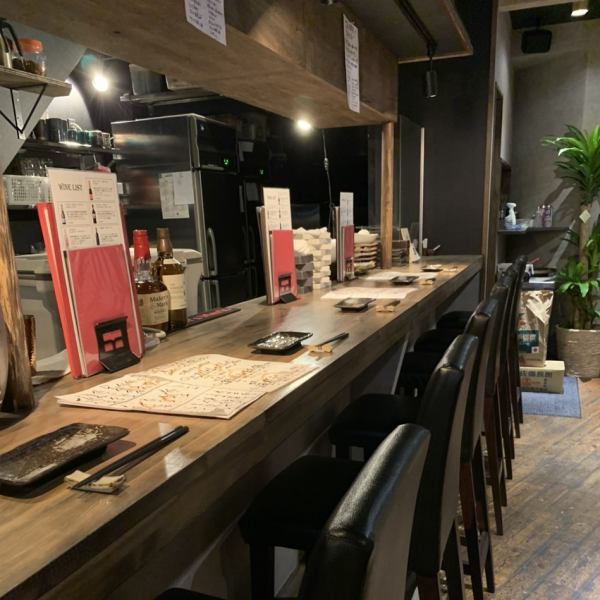 A 2-minute walk from Ikegami Station on the Tokyu Ikegami Line.It's close to the station, so you can stop by without having to spend a lot of time when you have a quick drink after work or a drink.Enjoy with dishes made from fresh fish purchased from Toyosu and sake, shochu, and wine purchased from various places ♪