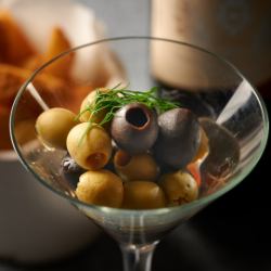 Assorted olives