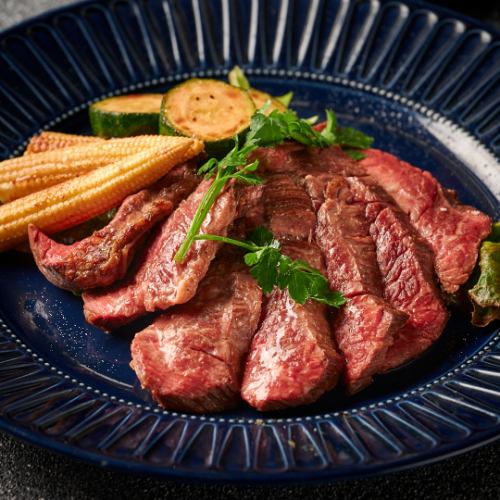 Roasted beef skirt steak