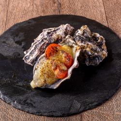 焼き牡蠣(トマト&チーズ)