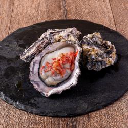 焼き牡蠣(桜海老)