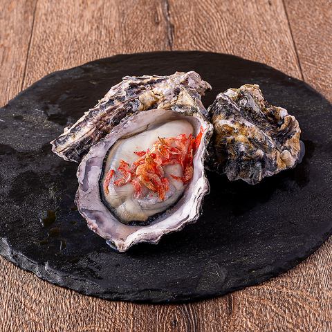 焼き牡蠣(桜海老)